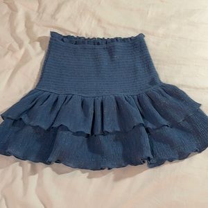 WAPG XS ruffle mini skirt